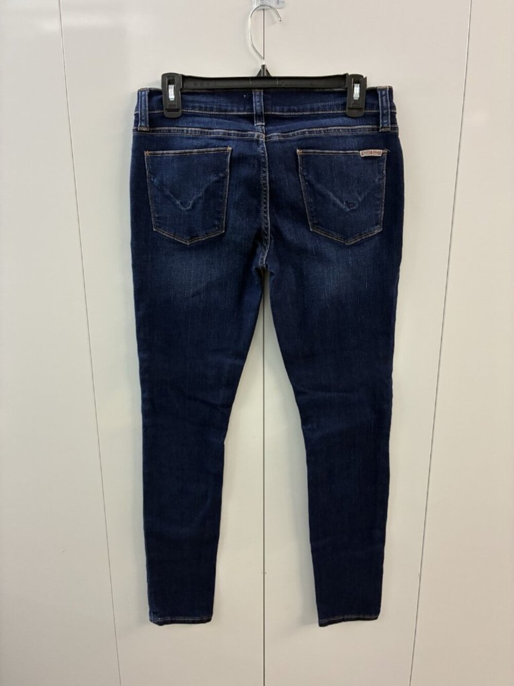 Hudson Krista Super Skinny Jeans 27 Dark Blue Denim Pants Womens